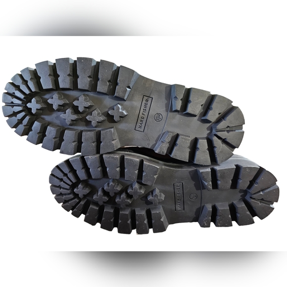 Marc Fisher Sashia Platform Combat Boots In Brown Suede Size 7.5 NWOB - Picture 7 of 8